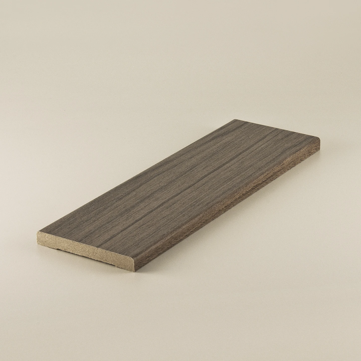 Fixed door sill laminated - Walnut Arabica - 66 x 8 x 2200 mm