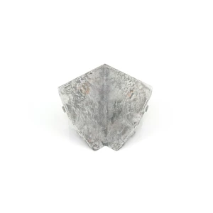 Internal corner for worktop profile 07V.499.6621M Silver mosaic