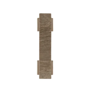 Connector for PVC skirting profile - Oak Lordi