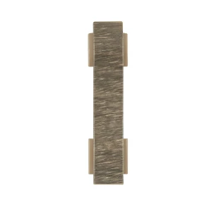 Connector for PVC skirting profile - Jasper oak