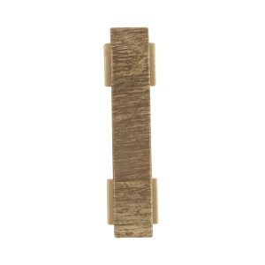 Connector for PVC skirting profile - Dorian Oak