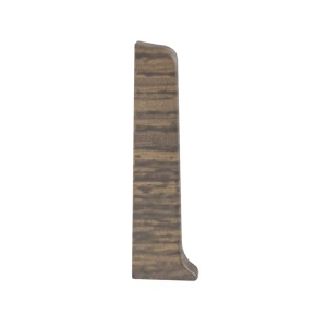 End cap left for PVC skirting profile - Oak Leonardo