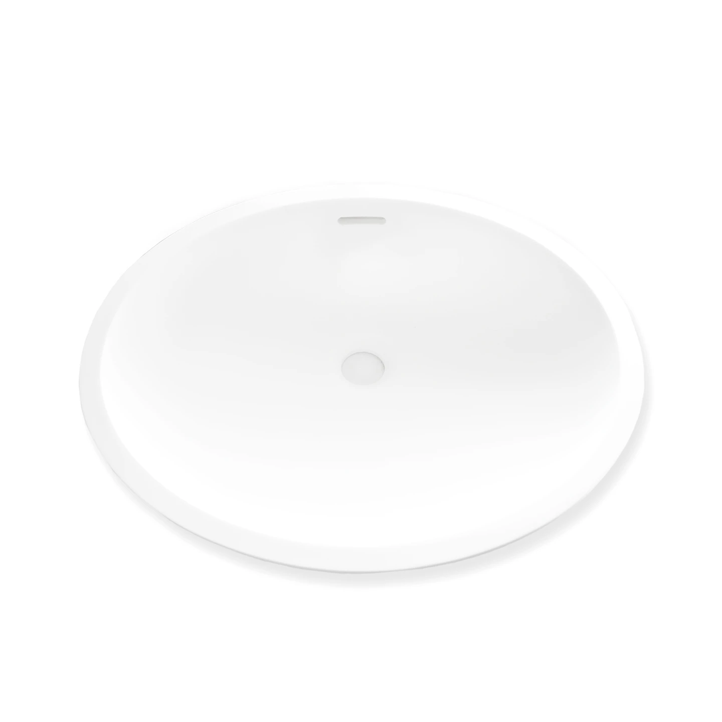 Single kitchen sink - Acrylic solid surface - 462 x 376 x 156 mm