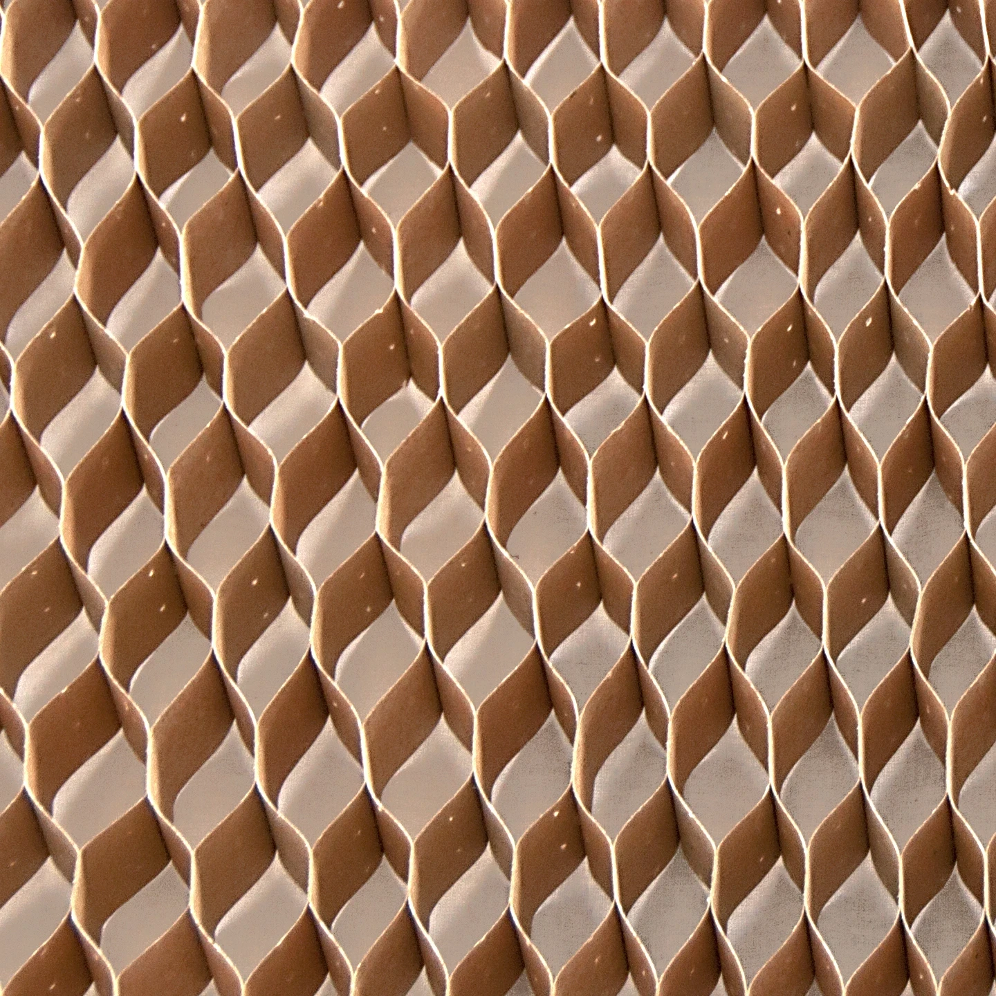 Honeycomb paper for door