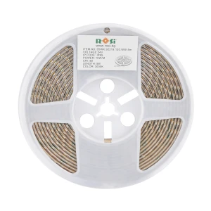 LED лента 3000K, IP65, SMD2835, 120 LED/м, 24V DC 10 W/м
