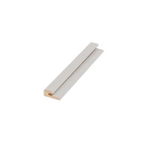 MDF wall profile - 01PA.3783-A, end left - Sahara - 2800 mm