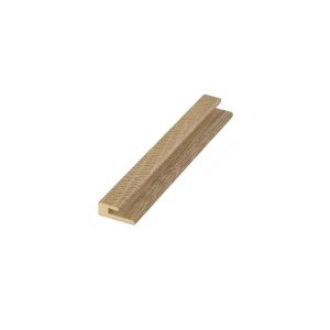 MDF wall profile - 01PA.3783-A, end left - Oak  - 2800 mm