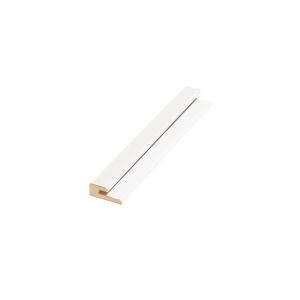 MDF wall profile - 01PA.3783-A, end left - White - 2800 mm