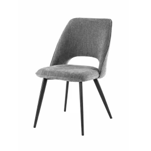 Dining chair - Cassandra - Dark gray