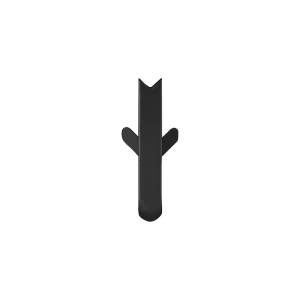 External corner for worktop profile 07V.210 - horizontal, black matte