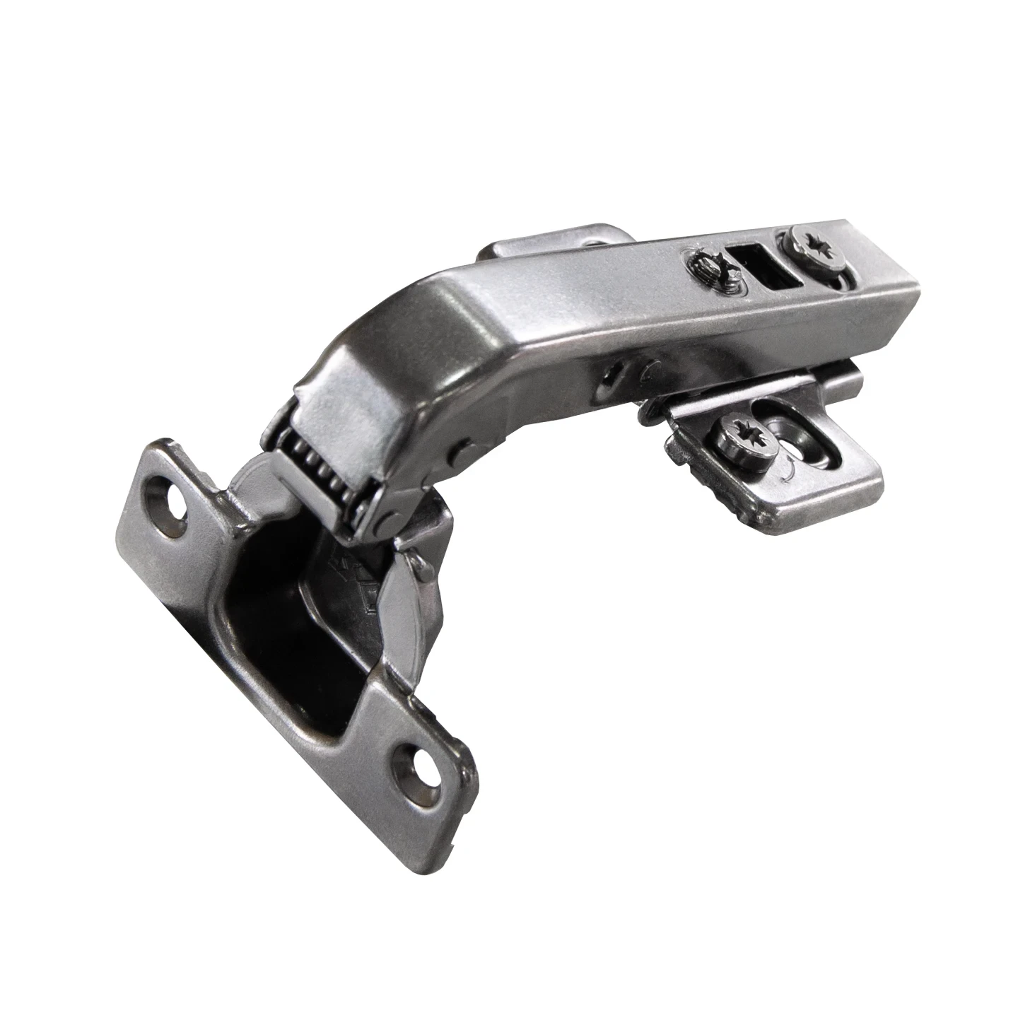 Full overlay 3D 90° hinge, click-on, soft-close
