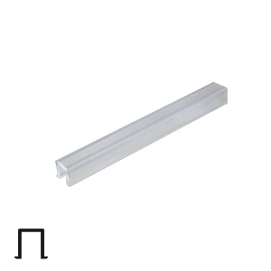 PVC уплътнение за горна релса за плъзгаща система SCK12
