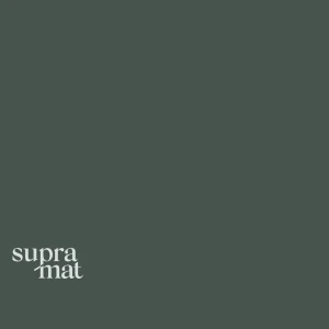 MDF with PVC foil - Dark Green Pastel - Matte - Supramat - 2800 x 1220 mm