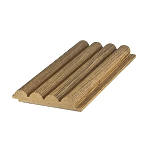 MDF wall profile - 01PA.2200Y - Teak - 2800 mm