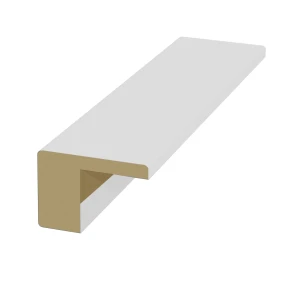 MDF profile - 01PA.1041 - Matte - 2800 mm - Colour 734 - White matte